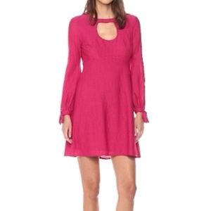 Nanette Lepore Majorca Shift dress in Azalea